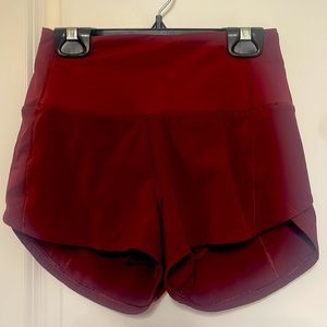 Lululemon speed up low rise short